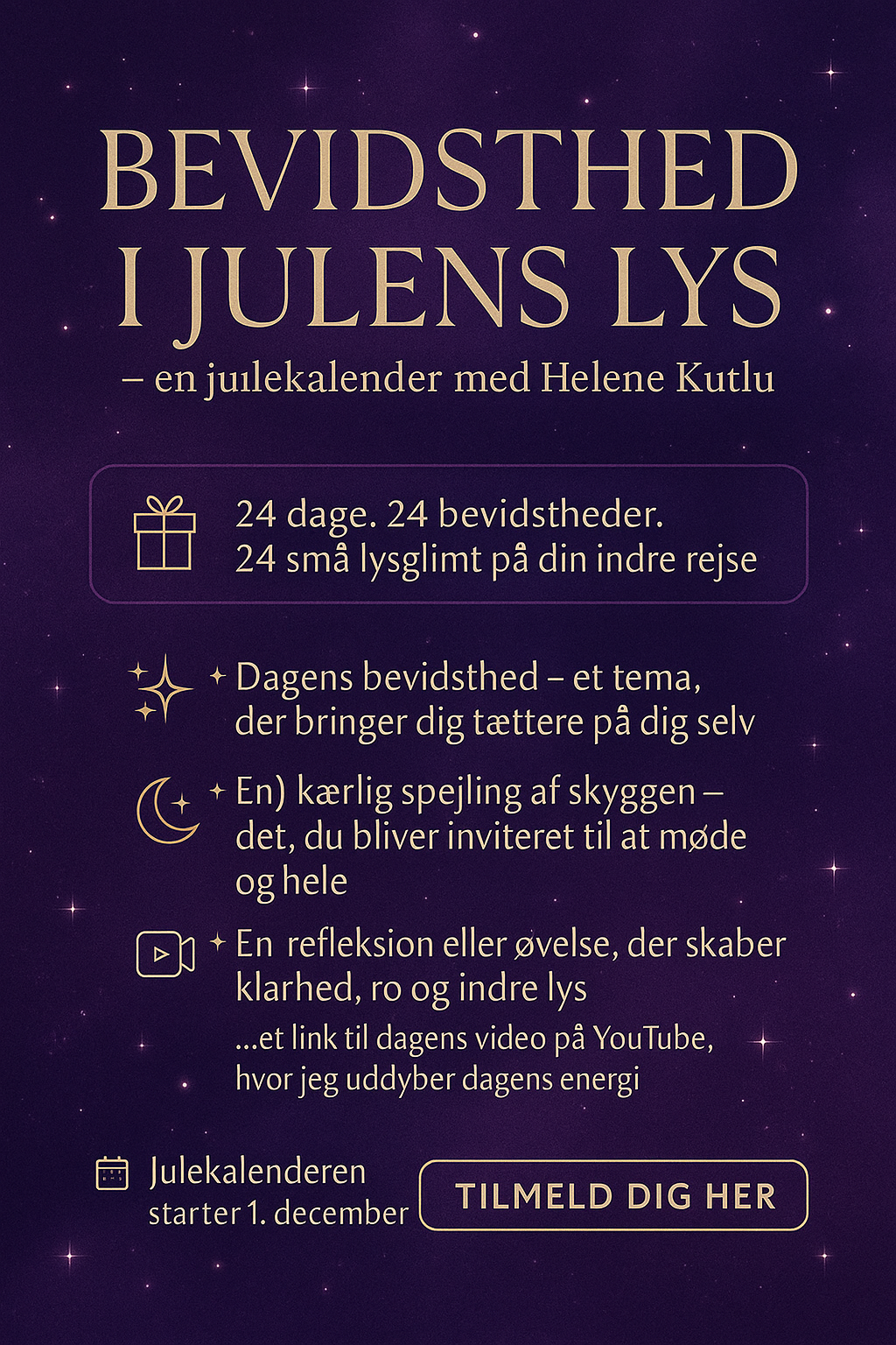 Julekalender med Helene Kutlu